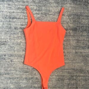 Vibrant Orange One-Piece